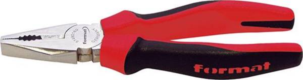 Kombinationszange DIN5244mit 2-Komponenten-Griffen200mm FORMAT