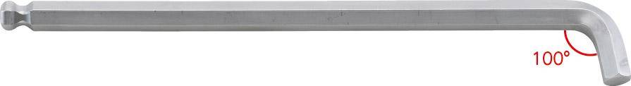 Winkelschraubendreher extrakurzer Schenkel 6mm 100 Grad FORMAT-0