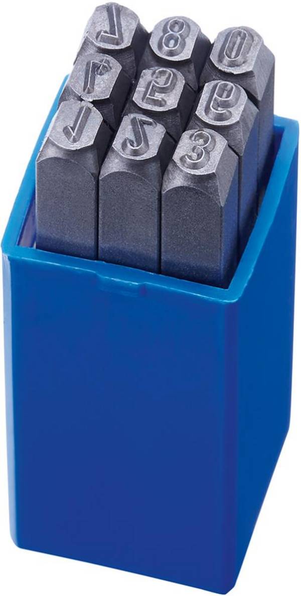 Schlagzahlen-Satz Schrifthöhe 3mm FORMAT