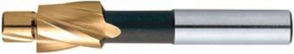 Flachsenker Mittel DIN373HSS TiN Durchgangsloch Zylinderschaft M10 FORMAT