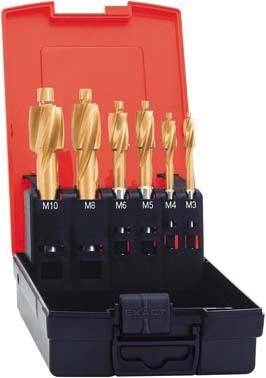 Flachsenker-Set Mittel DIN373 TiN M3-M10 FORMAT-0