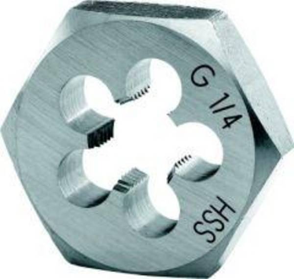 Schneideisen Sechskant HSS DIN382 G1.1/4" FORMAT