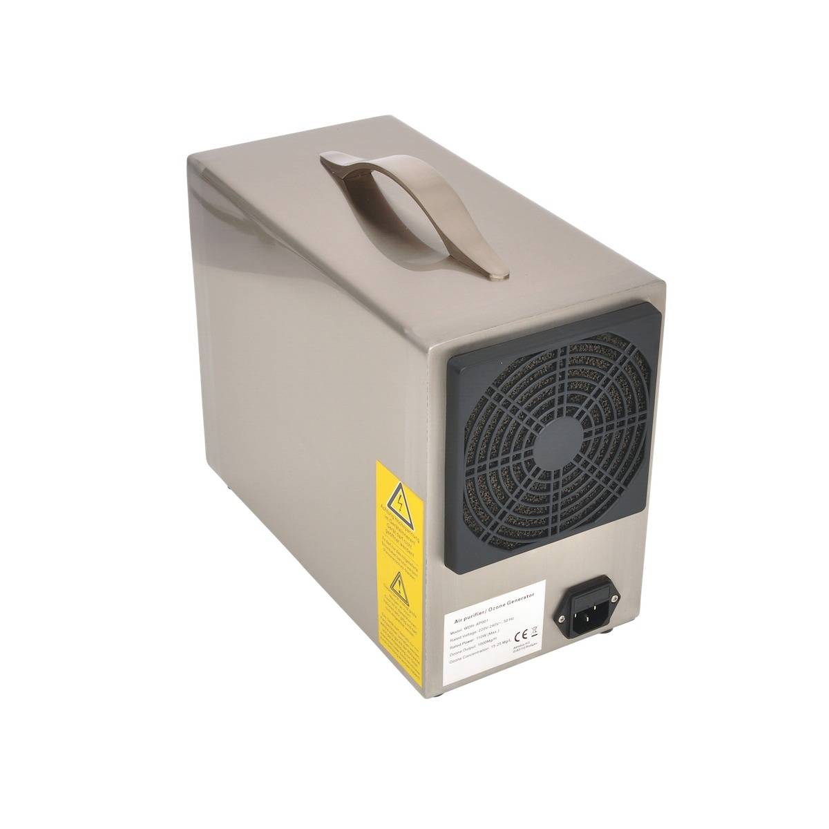 WDH Ozongenerator WDH-AP001 - bis 40m² - mit 1.000 mg/h (1g/h) Ozonleistung - Gegen Gerüche & Keime-2