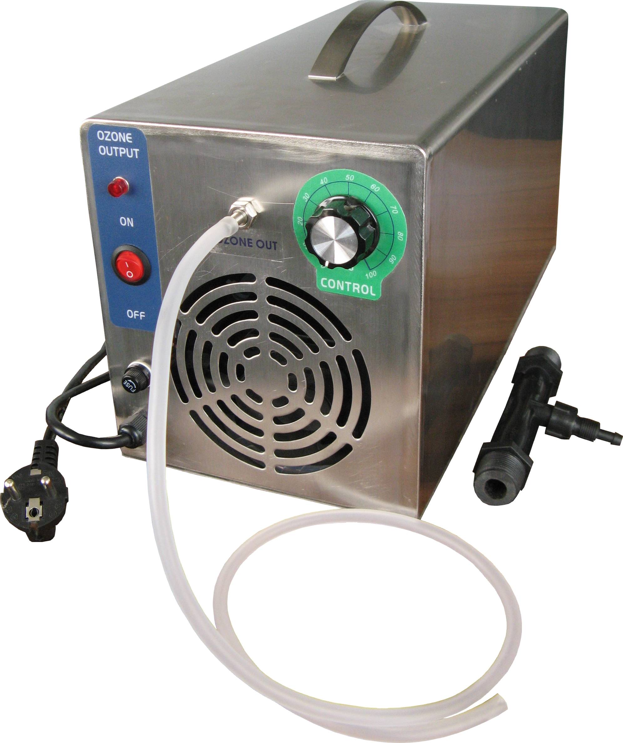 WDH Wasser Ozongenerator WDH-WP15 - mit 1.500 mg/h (1,5 g/h) Ozonleistung und Venturidüse !-1