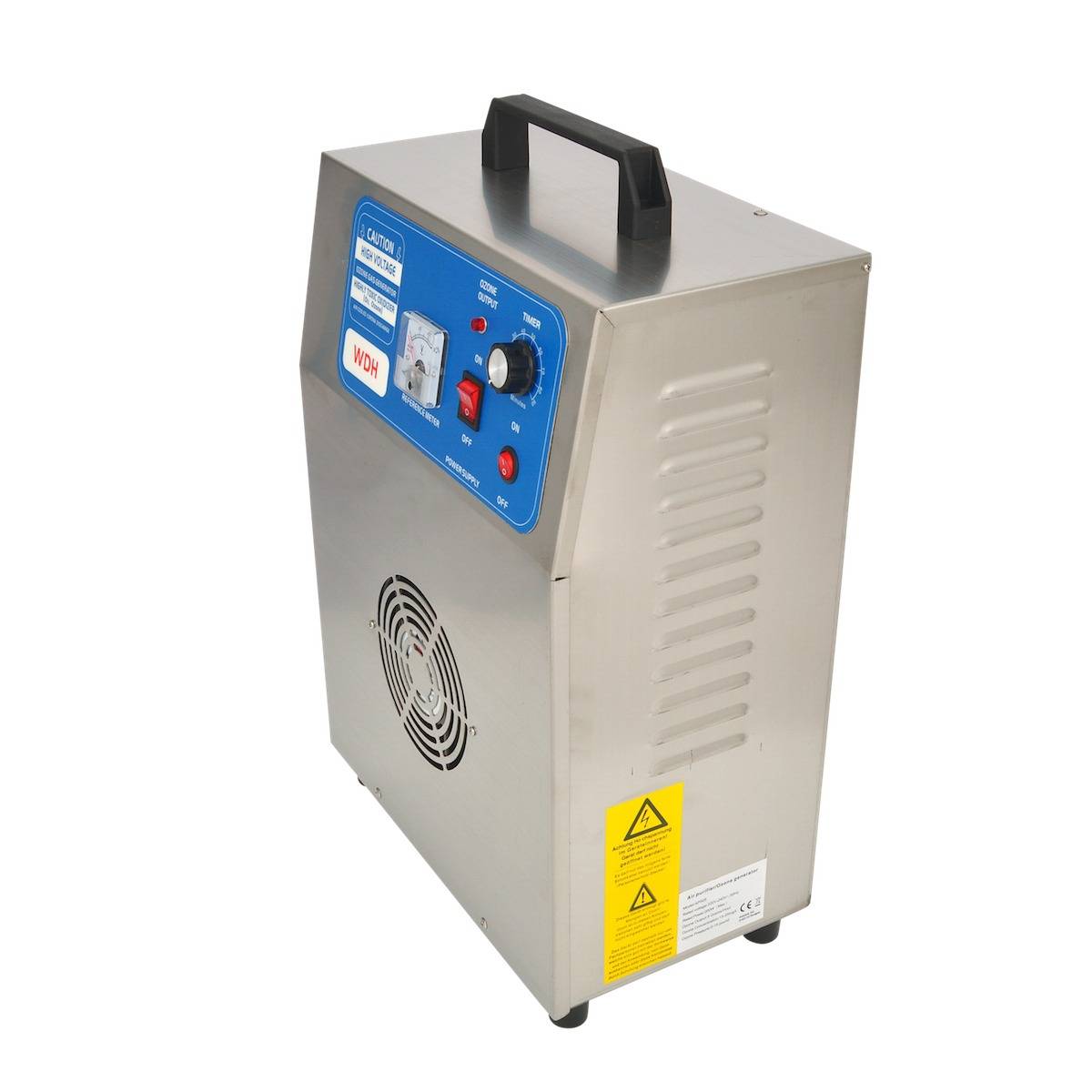 WDH Ozongenerator WDH-AP005 - bis 40m² - mit 5.000 mg/h (5 g/h) Ozonleistung - zur Desinfektion von Räumen-1
