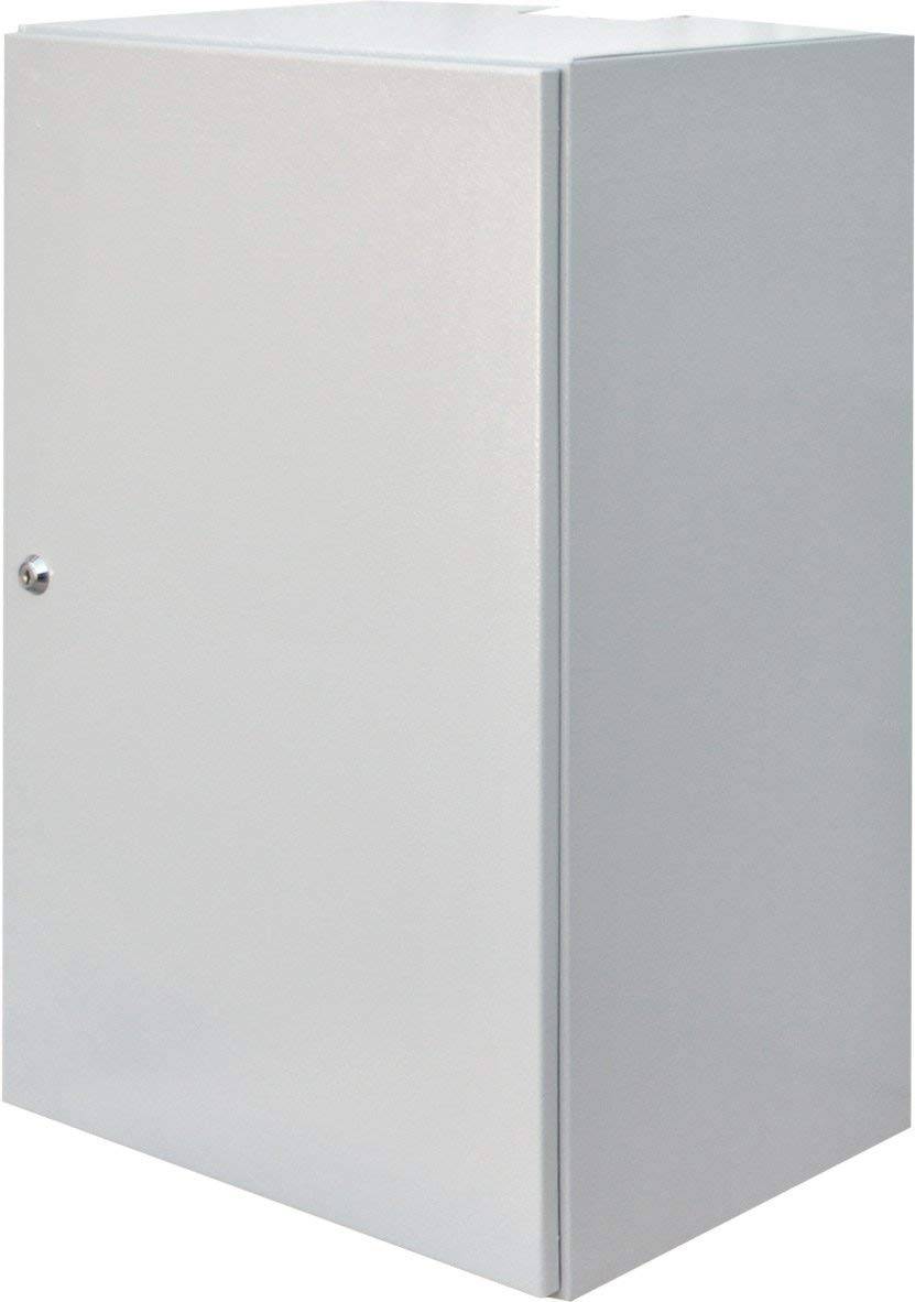 SKT QAS6080 Antennenschrank 60 x 80 x 15cm, 1-fach Verriegelung Rückwand Spanplatte-0