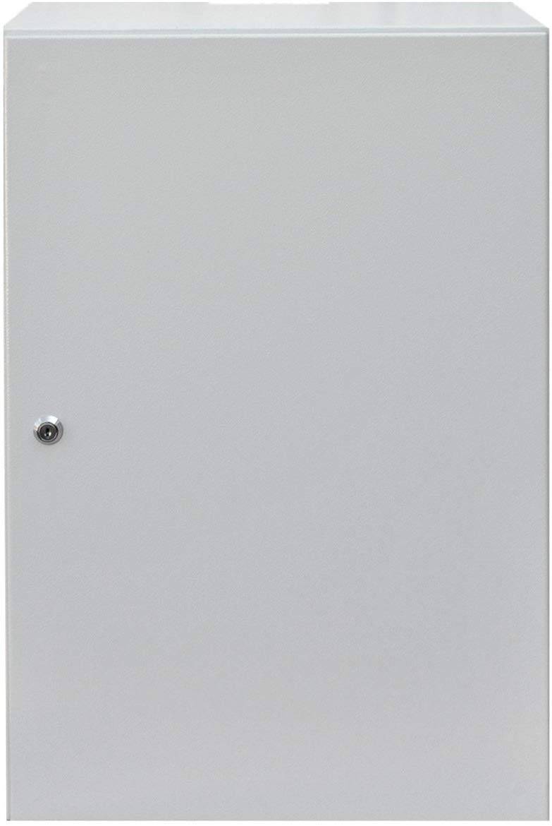 SKT QAS6080 Antennenschrank 60 x 80 x 15cm, 1-fach Verriegelung Rückwand Spanplatte-1