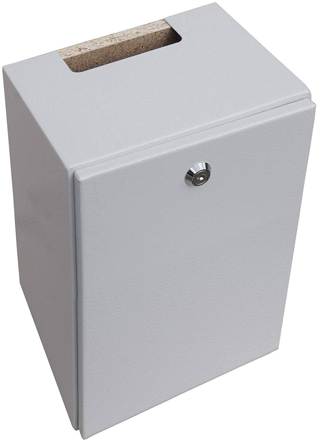 SKT QAS2030 Antennenschrank 20 x 30 x 15cm, 1-fach Verriegelung Rückwand Spanplatte-0