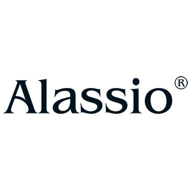 Alassio Visitenkartenetui, aus Aluminium, matt silber-1