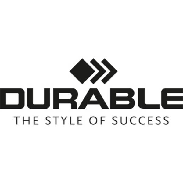 DURABLE Sichthülle 233703 PP rot 100 St./Pack.