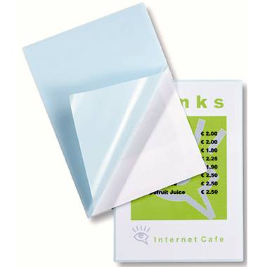 GBC Folientasche PeelnStickPouch 3747527 DIN A4 75mic 25 St./Pack.-2