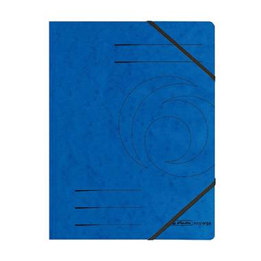 Herlitz Eckspanner 11387180 DIN A4 Colorspankarton blau-0