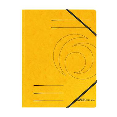 Herlitz Eckspanner 11387164 DIN A4 Colorspankarton gelb-0