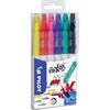 PILOT Radierbarer Fasermaler FRIXION COLORS, 6er Etui (5054373)