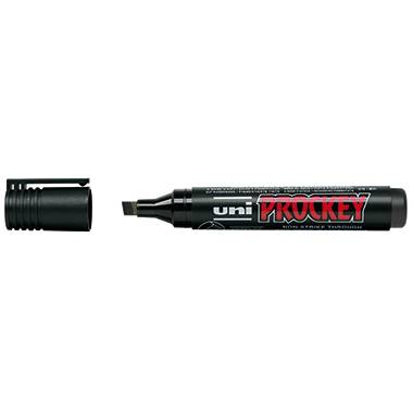 uni-ball Marker uniPROCKEY 159099 Keilspitze schwarz-1