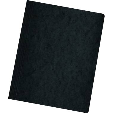 Herlitz Schnellhefter 10902930 DIN A4 Colorspankarton schwarz-0