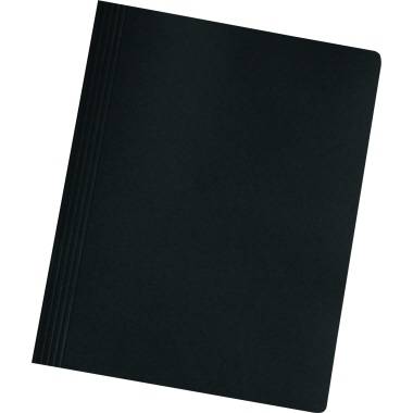 Herlitz Schnellhefter 10902583 DIN A4 Karton intensiv schwarz