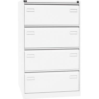 Bisley LIGHT Hängeregistraturschrank, doppelbahnig, DIN A4, 4 HR-Schubladen, Far-3