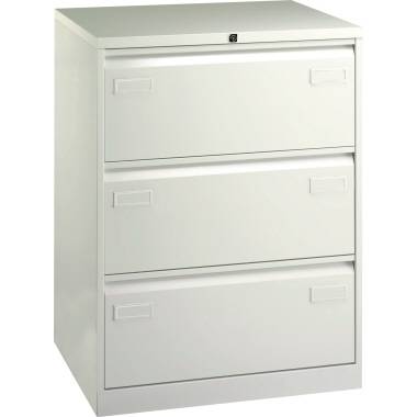 Hängeregistraturschrank LIGHT 2-bahnig 3 Schübe DIN A4 verkehrsweiß. Bisley GmbH 48992949-3