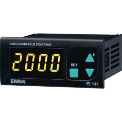 ENDA LED-Anzeige Universal EI141-SM SW Einbaumaß 70x29 mm