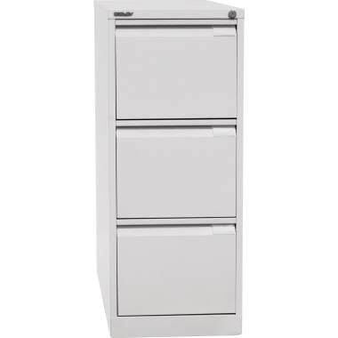 Bisley Hängeregistraturschrank 3633645 3Schubfächer lichtgrau-0