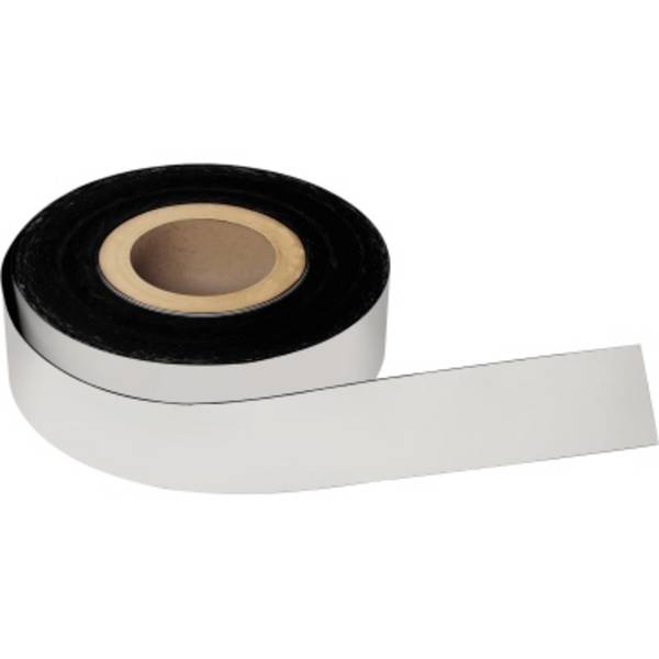 magnetoplan Magnetband, PVC, weiß, 20 mm x 30 m