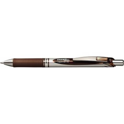 Pentel Gelroller EnerGel BL77-EX 0,35mm Druckmechanik braun-0