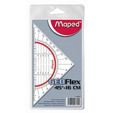 Maped Geometrie-Dreieck Geo-Flex, Hypotenuse: 160 mm (82028600)-1