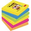 Post-it Haftnotiz Super Sticky 6546SR 76x76mm sort. 6 St./Pack.