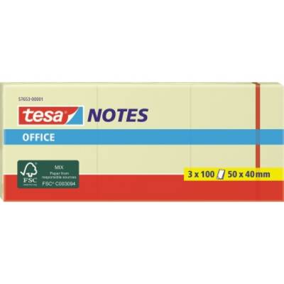 tesa Haftnotiz Office Notes 57653-00001 50x40mm ge 3 St./Pack.