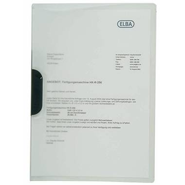 ELBA Klemmmappe image 100421013 DIN A4 30Bl. PP transparent-2