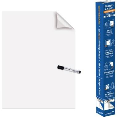 Legamaster Flipchartfolie Magic Chart 7-159100 PP ws 25 Bl./Pack.-1
