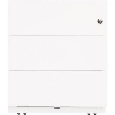 Bisley Rollcontainer Note NWA59M7SSS696 3Auszüge verkehrsweiß-0