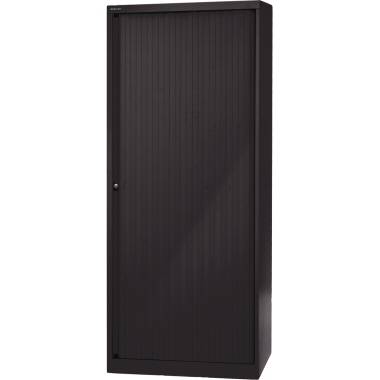 Euro-Rollladenschrank Breite 800 mm 4 Fachböden schwarz. Bisley GmbH 18012649-0