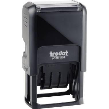 trodat Datumstempel Printy-Dater 66306 GEBUCHT Druck bl/rt - Artikel: 163209899-1