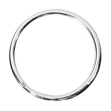 Schlüsselring Stahl 20mm silber-0