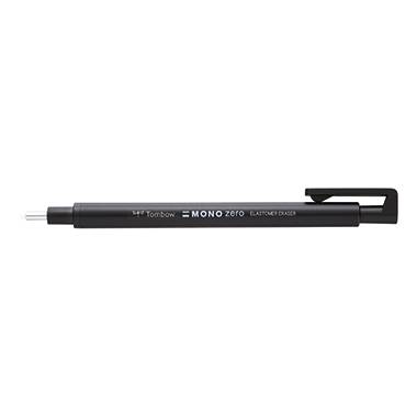 Tombow Radierstift EH-KUR11 MONO zero runde Spitze 2,3mm schwarz-1