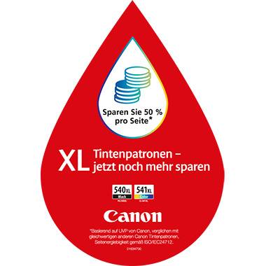 Canon Druckerpatrone PG-540 XL Original Schwarz 5222 B 005-1
