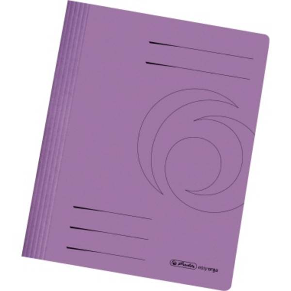 herlitz Schnellhefter easy orga, Manilakarton, lila (10902559)