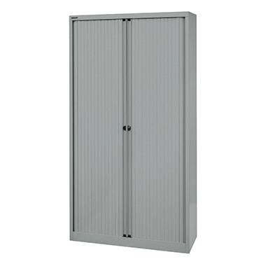 Euro-Rollladenschrank Breite 1000 mm 4 Fachböden silber. Bisley GmbH 18013149-3
