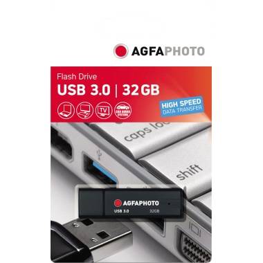 AgfaPhoto USB-Stick 10570 USB3.0 32GB schwarz-1