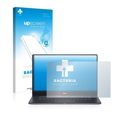 upscreen Bacteria Shield Clear Premium Antibakterielle Displayschutzfolie für Dell Precision