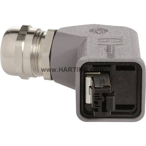Thumbnail - Harting 09451151104 Sensor-/Aktor-Datensteckverbinder Stecker, gewinkelt Polzahl Sensoren: 4P4C 1 St. Piece