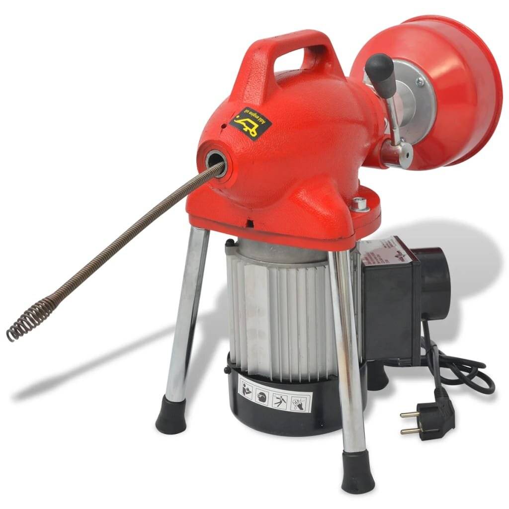 Rohrreinigungsmaschine 250W 12,5mx16mm / 4,5mx9,5mm-1