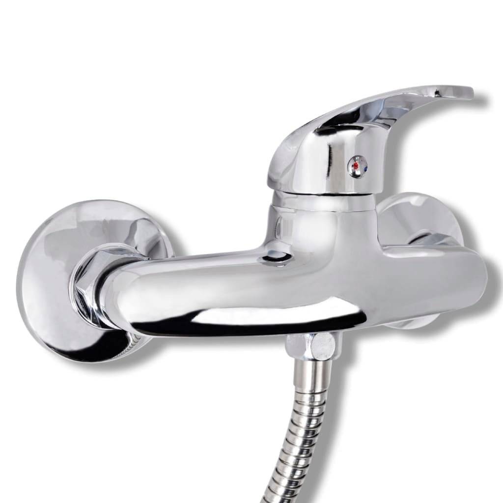 Symbolbild für vidaXL Bad Dusche Mischbatterie Set Chrom