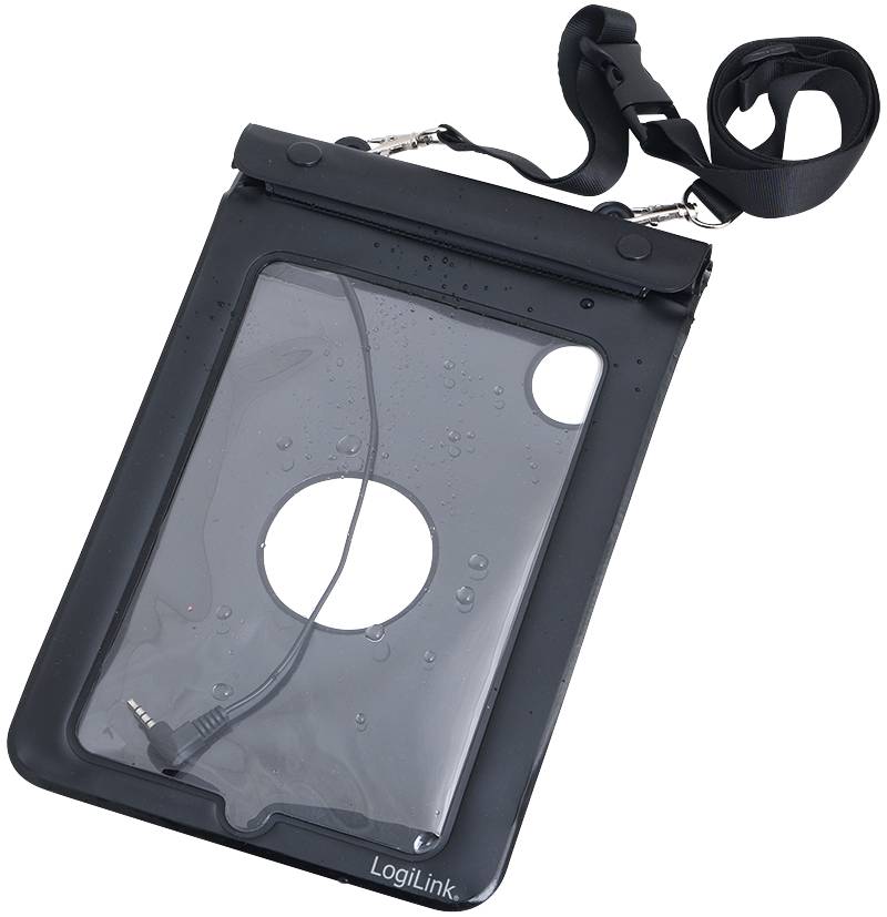 LogiLink Beach Bag bis zu 7" Tablets 280 x 217mm black-4