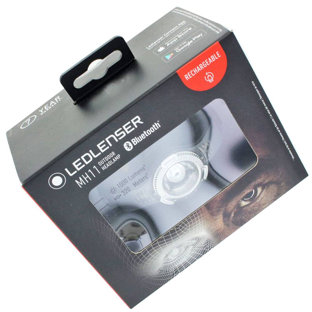 LED Lenser MH11 Stirnleuchte Outdoor Headlamp wiederaufladbar, rechargeable mit Li-Ion Akku, dunkelgrau-0
