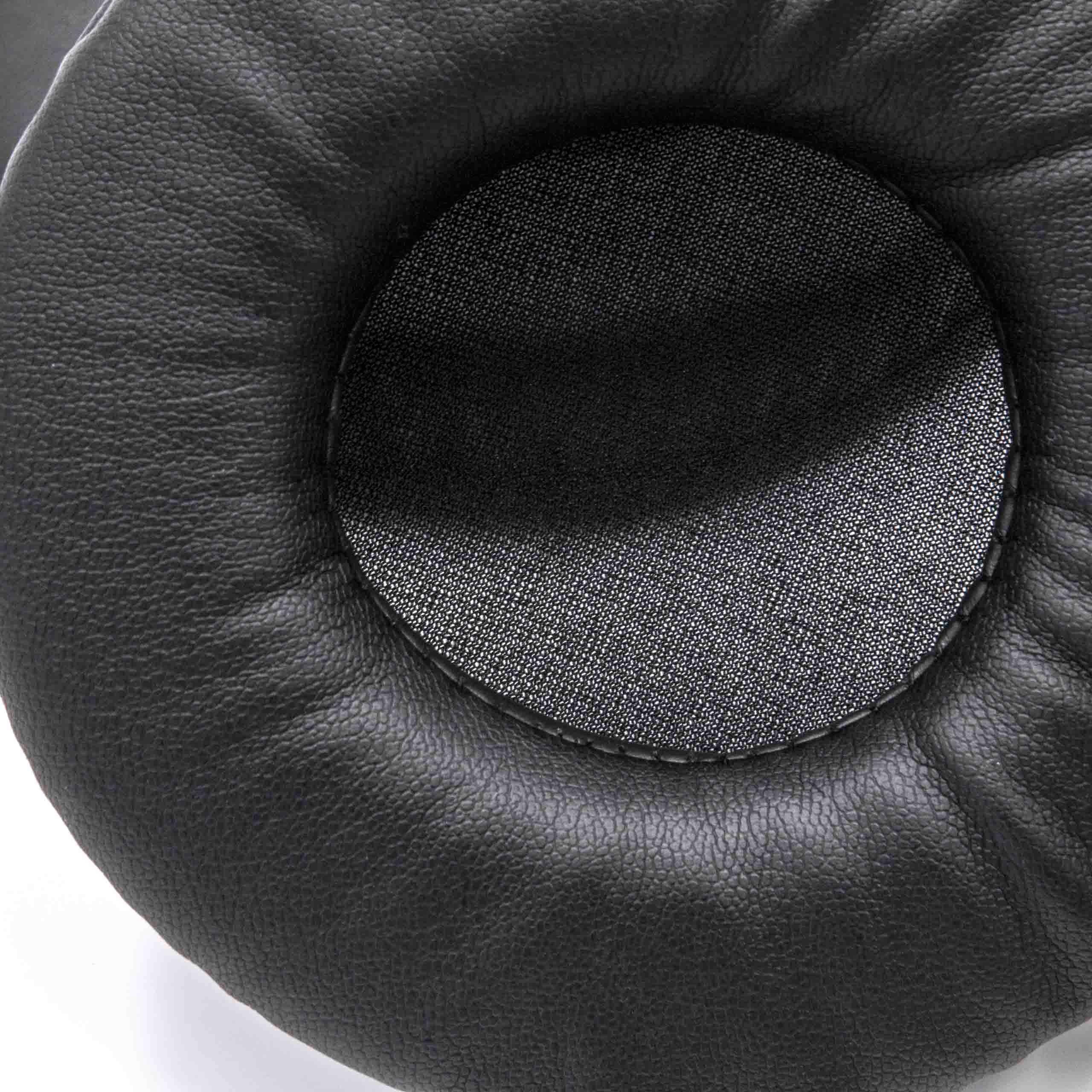vhbw 2x Ohrpolster kompatibel mit Sony MDR-F1 | MDR-CD470, MDR-RF 865R, MDR-CD450 Kopfhörer Headset, Polyurethan Schwarz-2