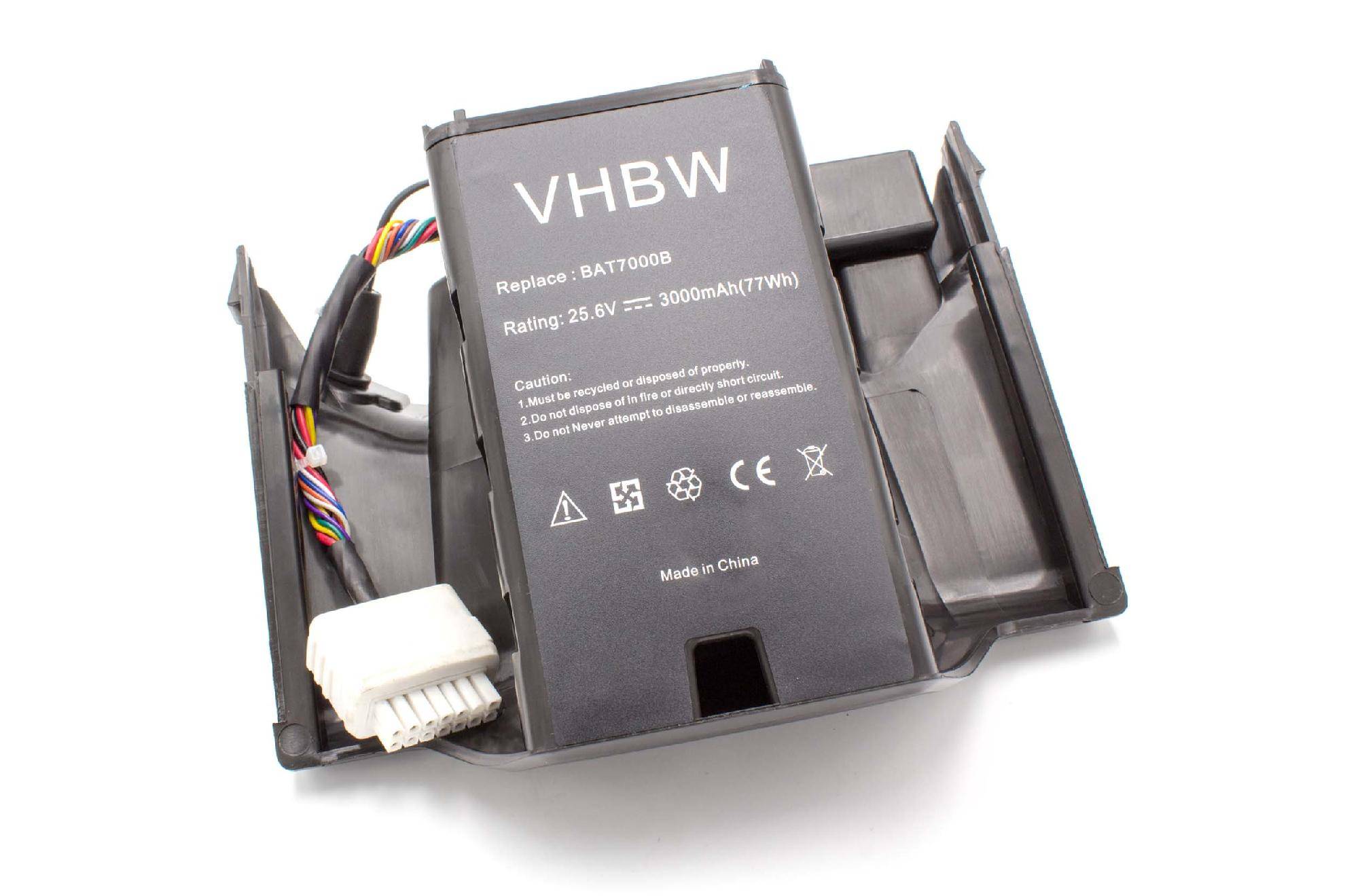 vhbw Akku kompatibel mit Cub Cadet L.K600 Rasenroboter Rasenmäher | (3000mAh, 25,6V, Li-Ion)-1