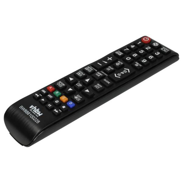 vhbw Fernbedienung kompatibel mit Samsung UE32H5000AW | UE32H5030AW, UE39F5000AW, UE40F6400, UE40F6470 Fernseher, TV -